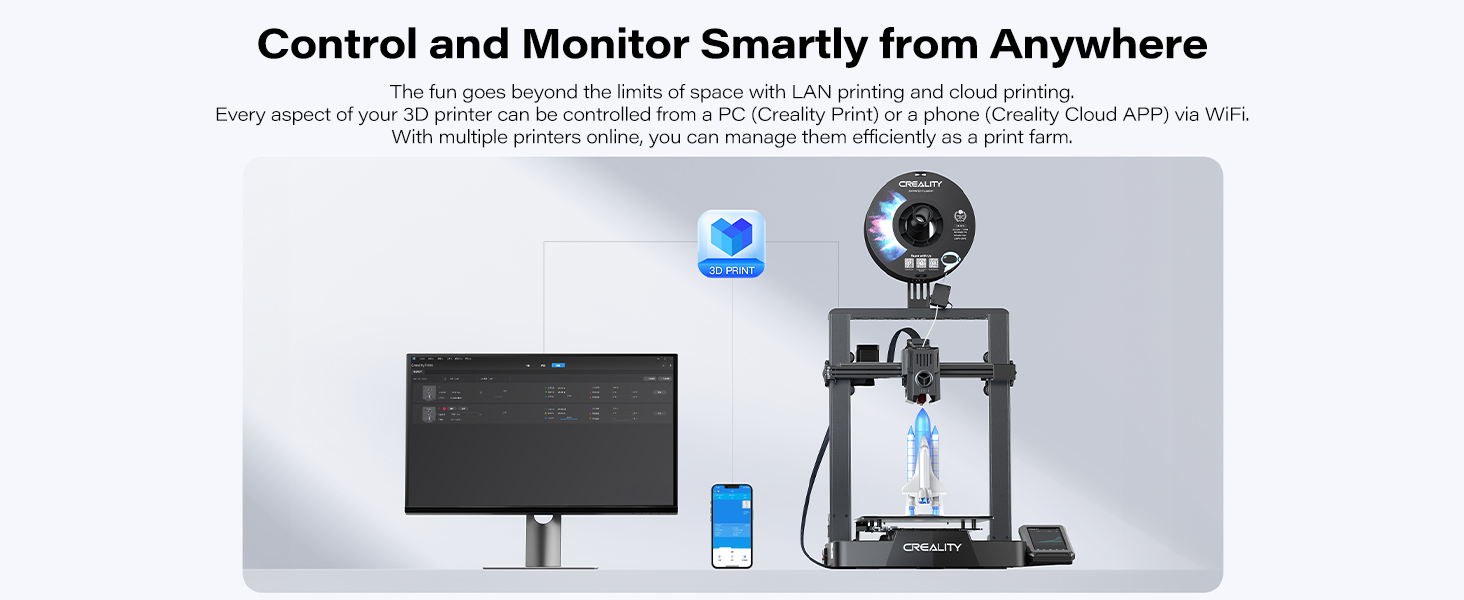 creality ender 3 v3 ke 3d printer